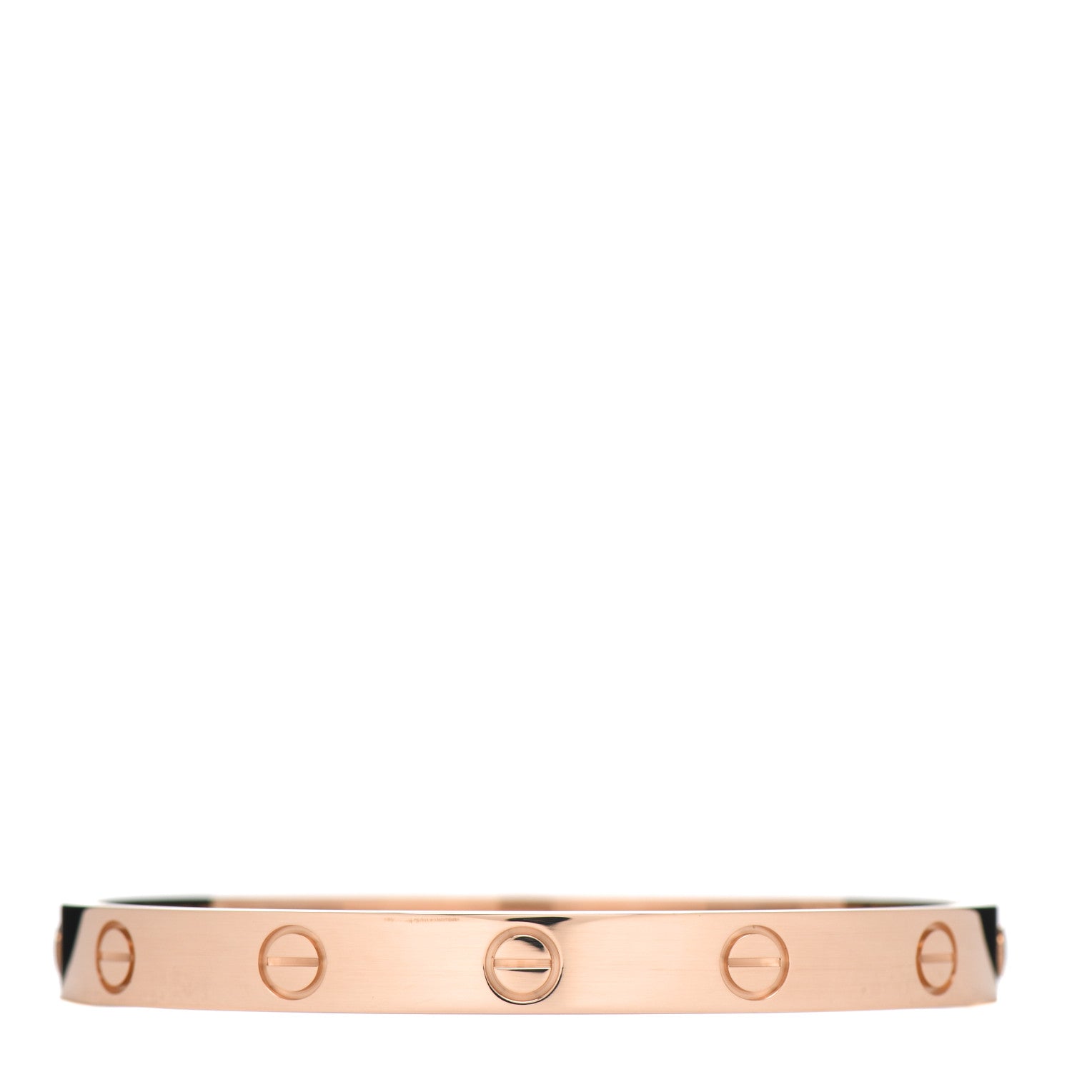 Cartier 18K Pink Gold LOVE Bracelet 16 3 of 4