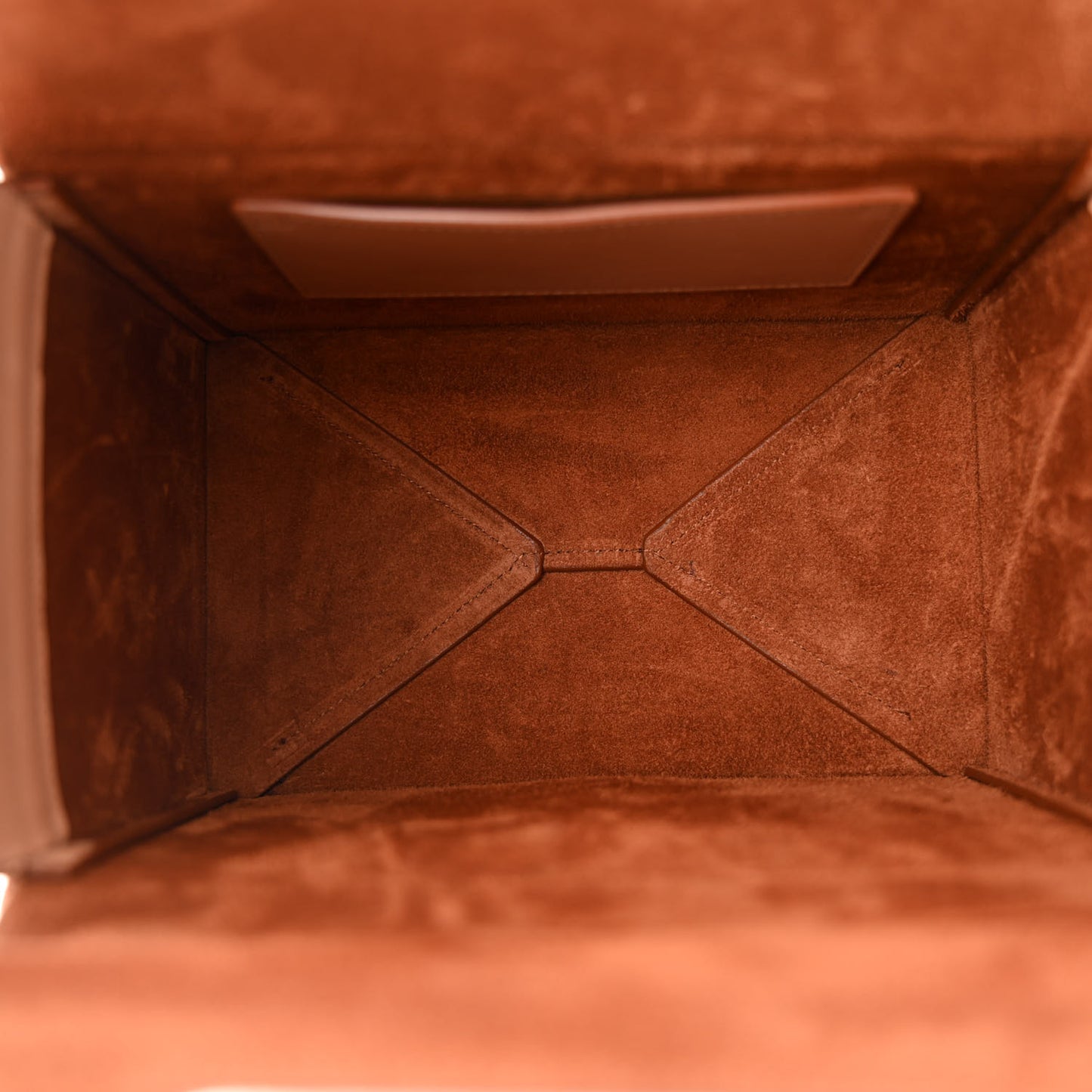 Calfskin Monogram Take Away Box Dusty Vintage Brown Gold