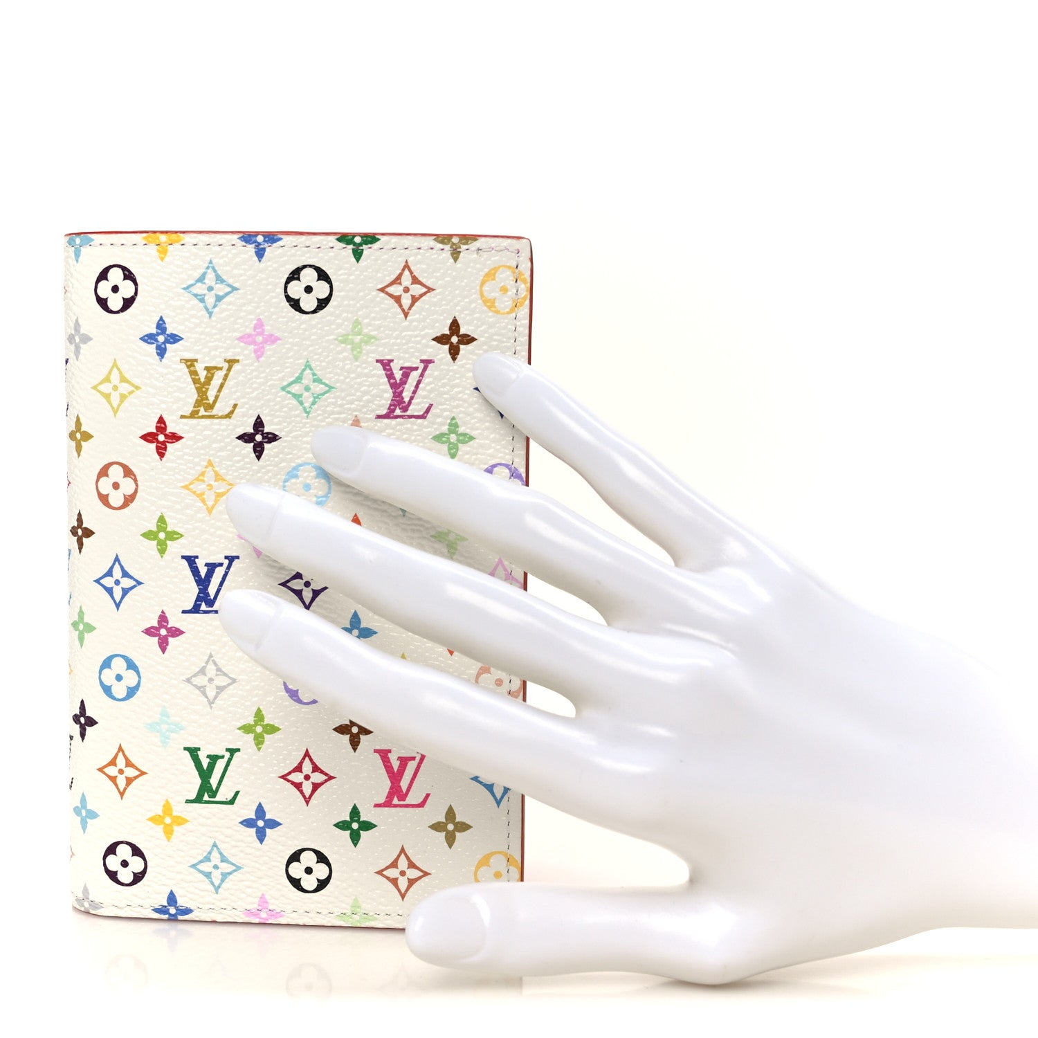 Louis Vuitton LV X TM Monogram Multicolor Passport Cover White 2 of 8