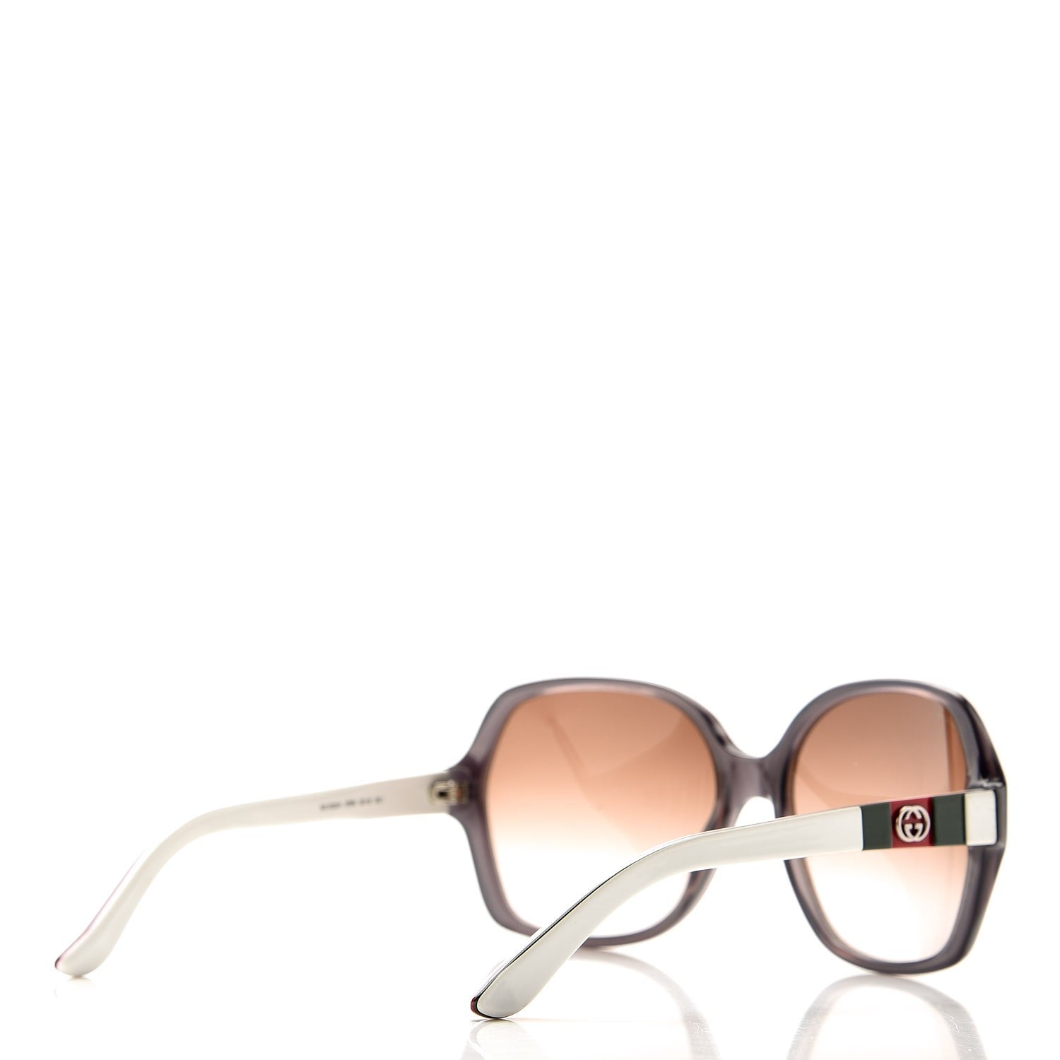 Gucci Web GG Sunglasses 3538 White 4 of 8