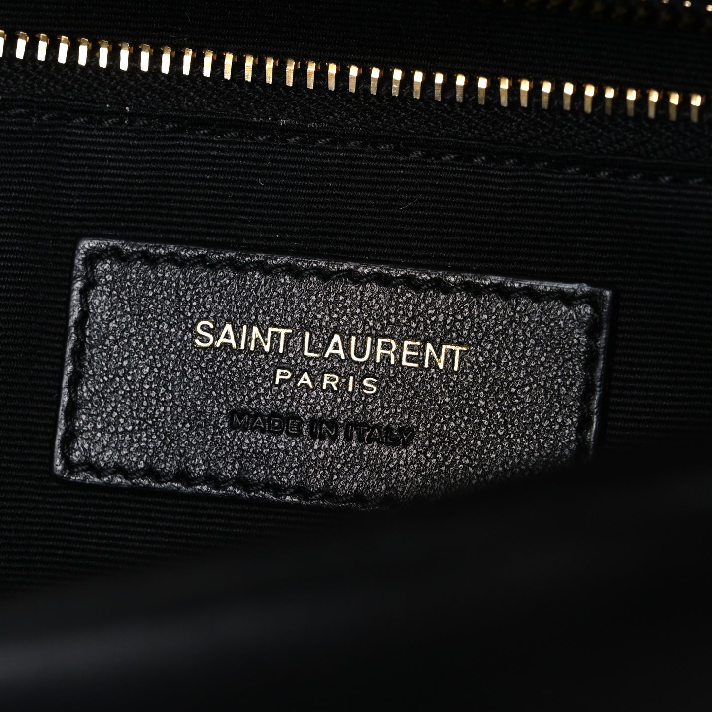 Plunged Lambskin Calypso Black