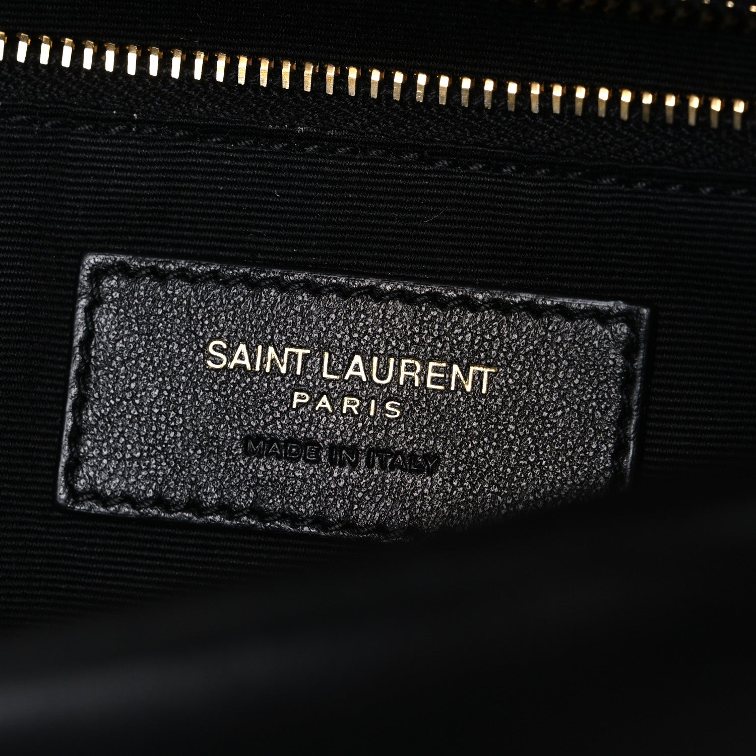 Saint Laurent Plunged Lambskin Calypso Black 6 of 10