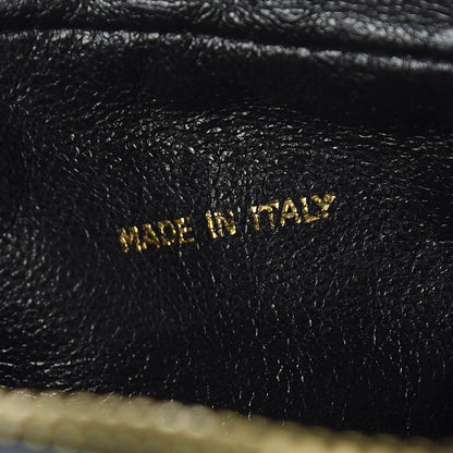 Chanel Lambskin Quilted CC Tassel Camera Case Black 7 of 10