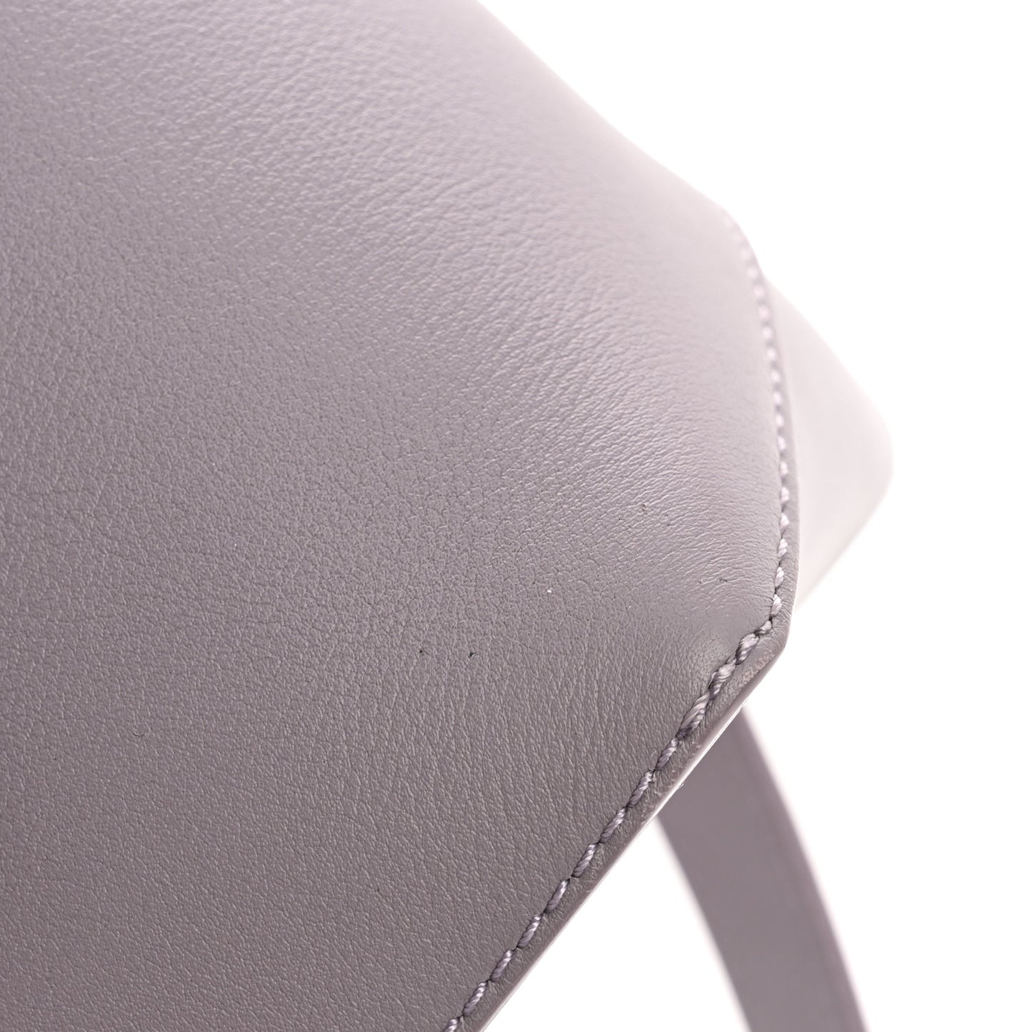 Soft Grained Calfskin Small Puzzle Edge Bag Pale Aubergine Glaze