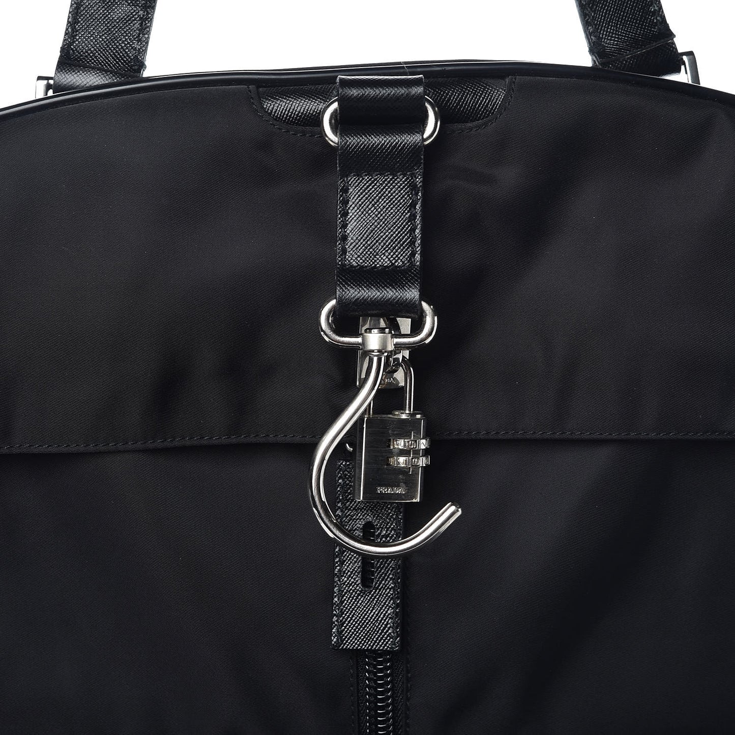 Tessuto Nylon Viaggio Garment Bag Black