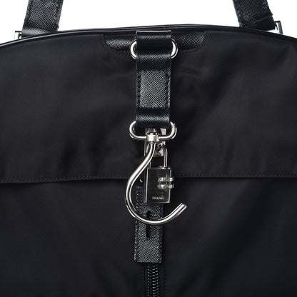 Prada Tessuto Nylon Viaggio Garment Bag Black 8 of 10