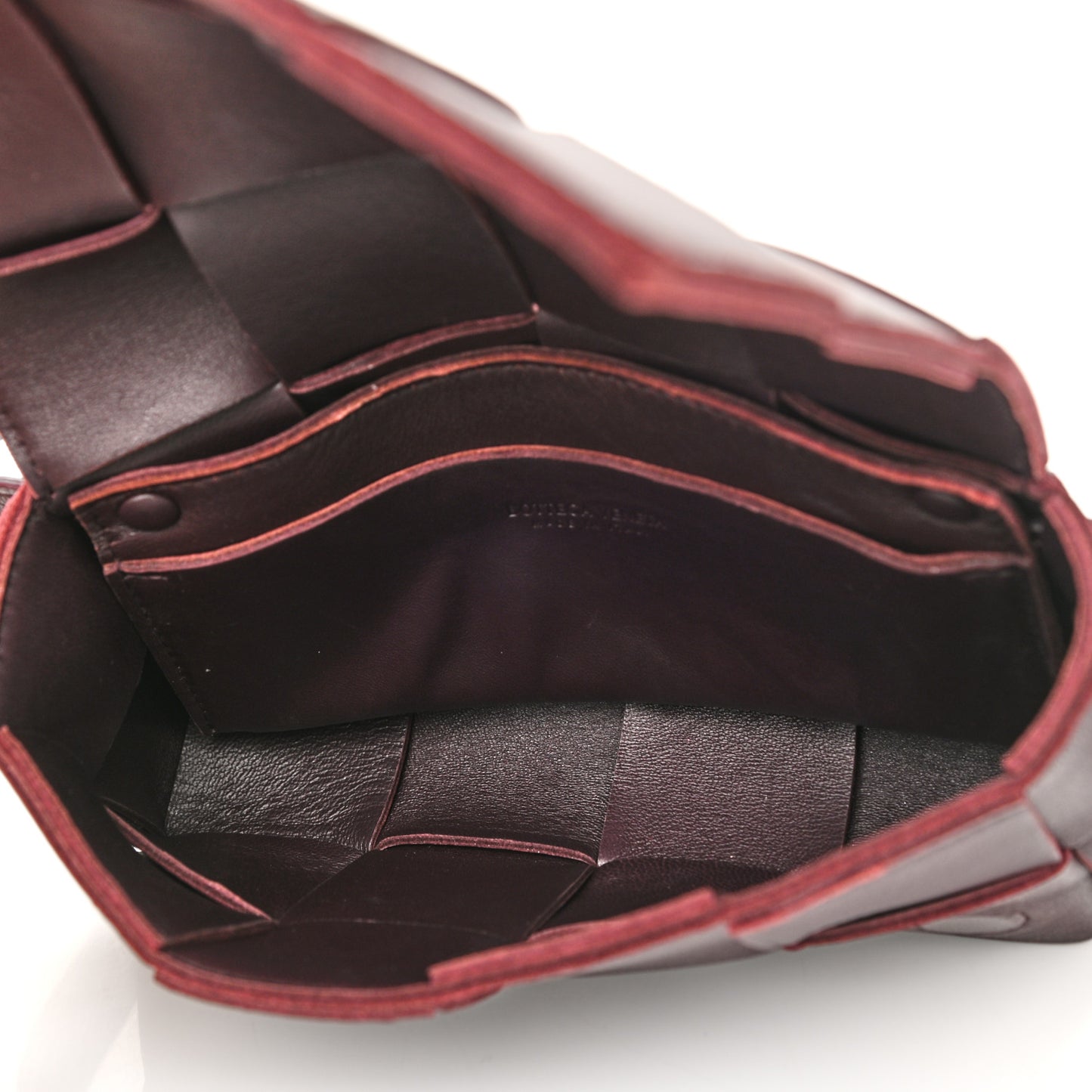 Nappa Maxi Intreccio The Belt Cassette Bag Grape