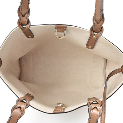 Gucci Monogram Small Craft Tote Light Brown 6 of 13