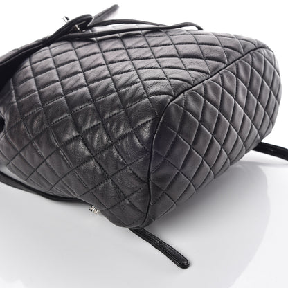 Chanel Calfskin Quilted Large Urban Spirit Backpack Black 5 of 13