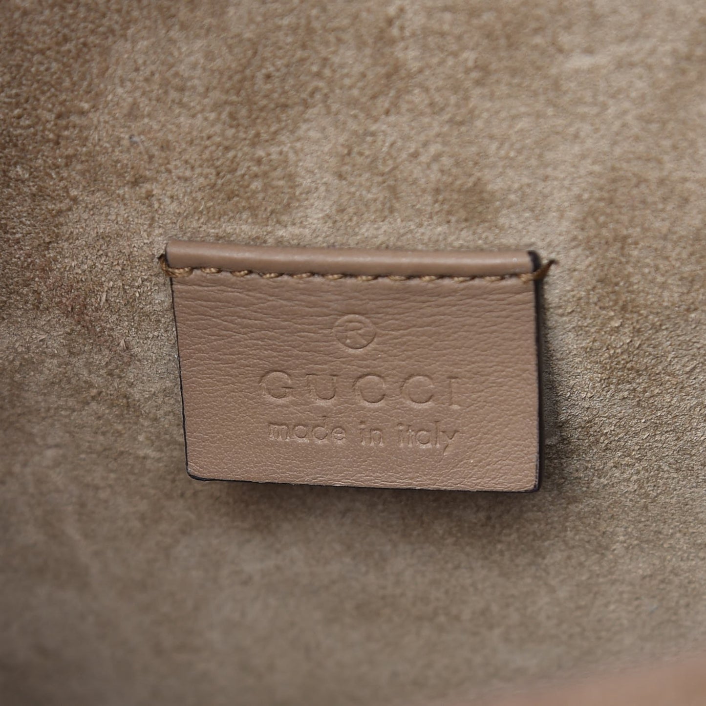 GG Supreme Monogram Mini Dionysus Shoulder Bag Taupe