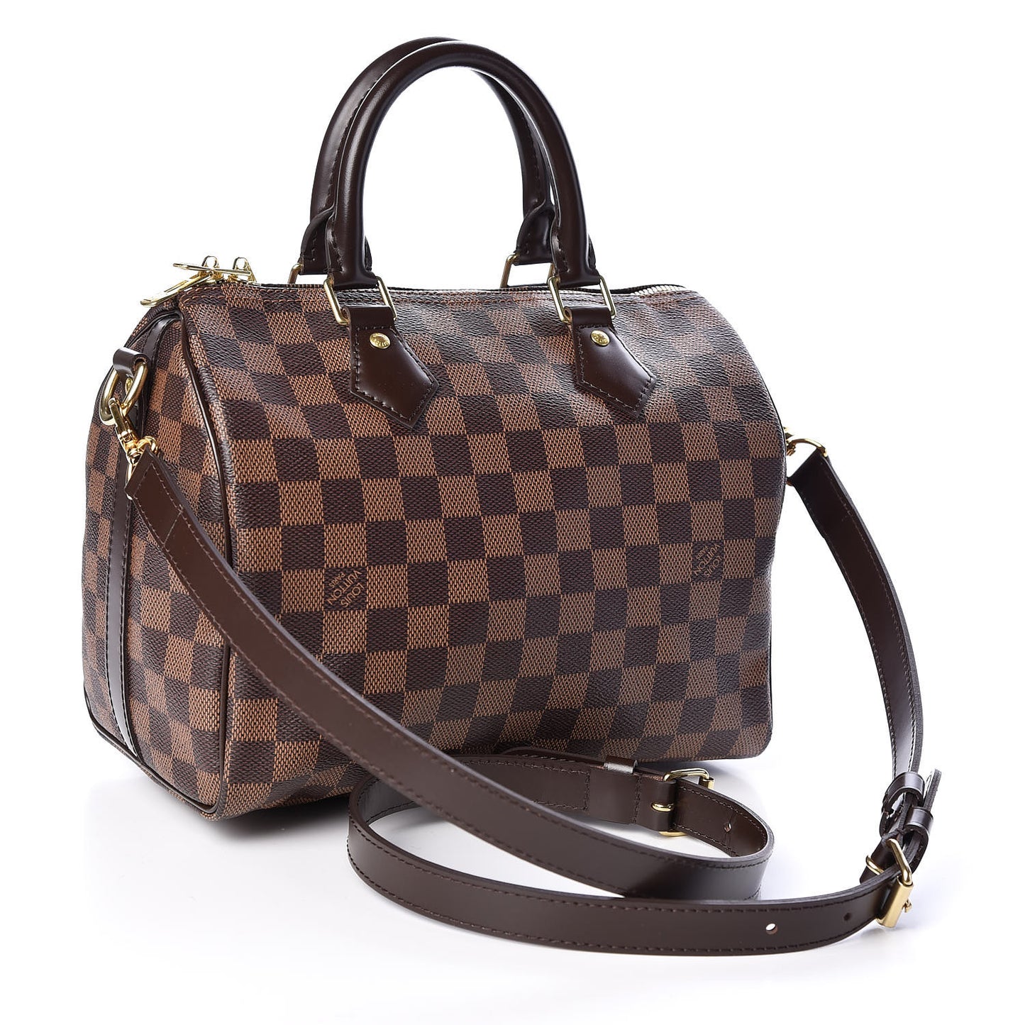 Damier Ebene Speedy Bandouliere 25