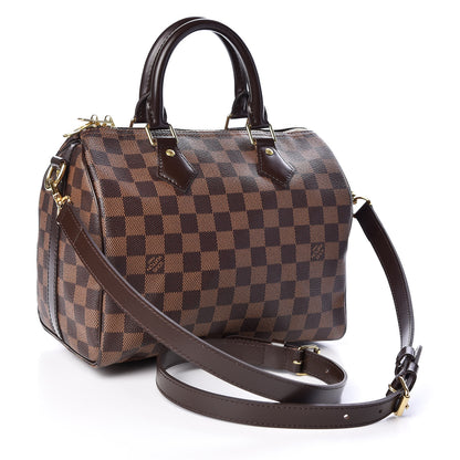 Louis Vuitton Damier Ebene Speedy Bandouliere 25 2 of 8