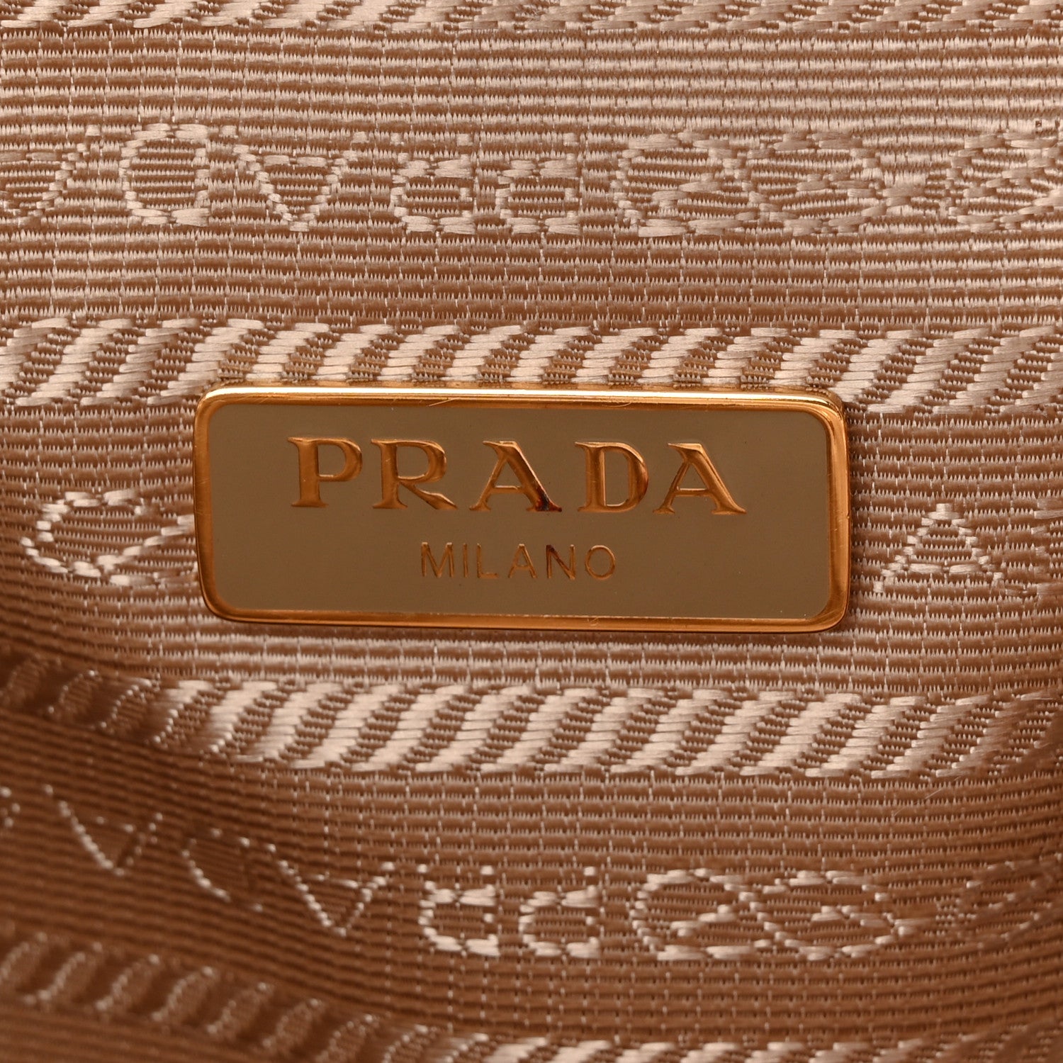 Prada Jacquard Logo Mini Bucket Crossbody Bag Corda Talco 6 of 10