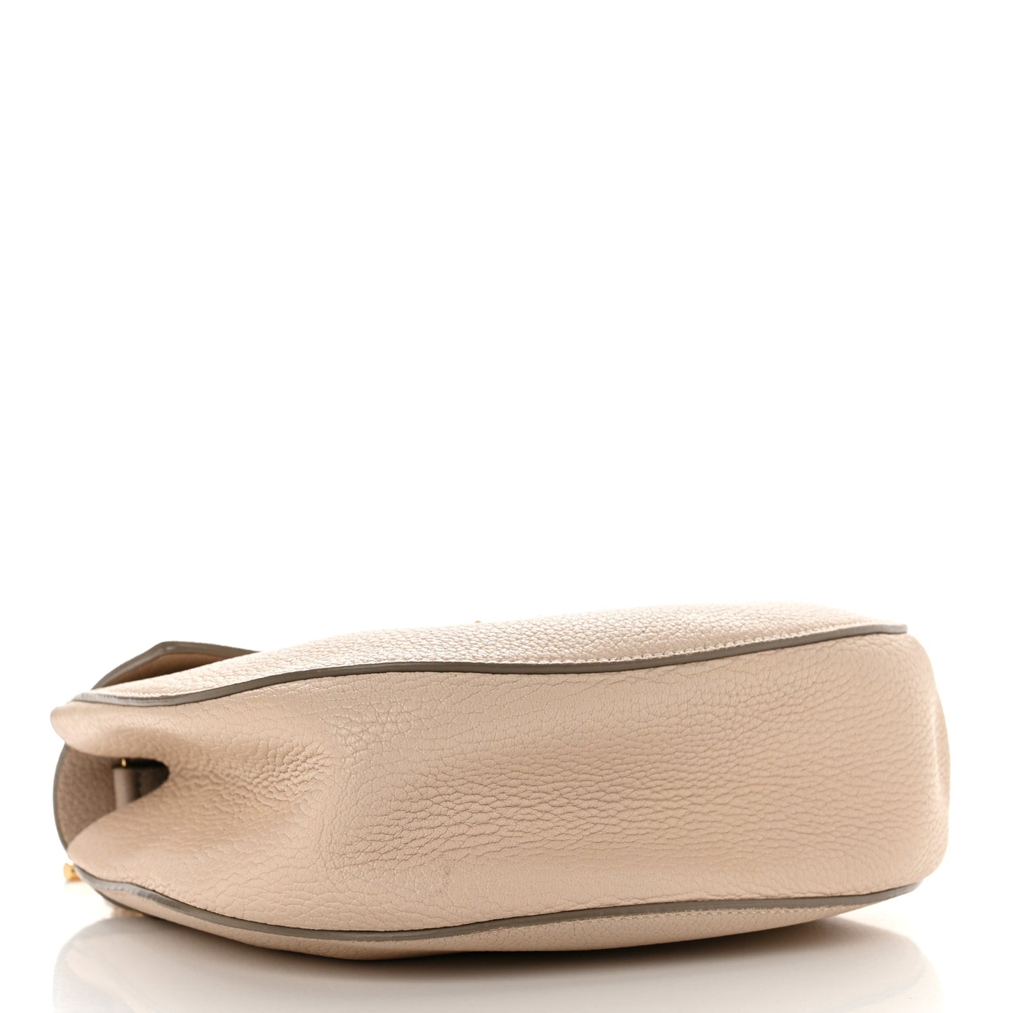 Grained Lambskin Drew Shoulder Bag Biscotti Beige