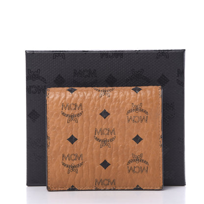 MCM Visetos ID Wallet Cognac Red 7 of 7