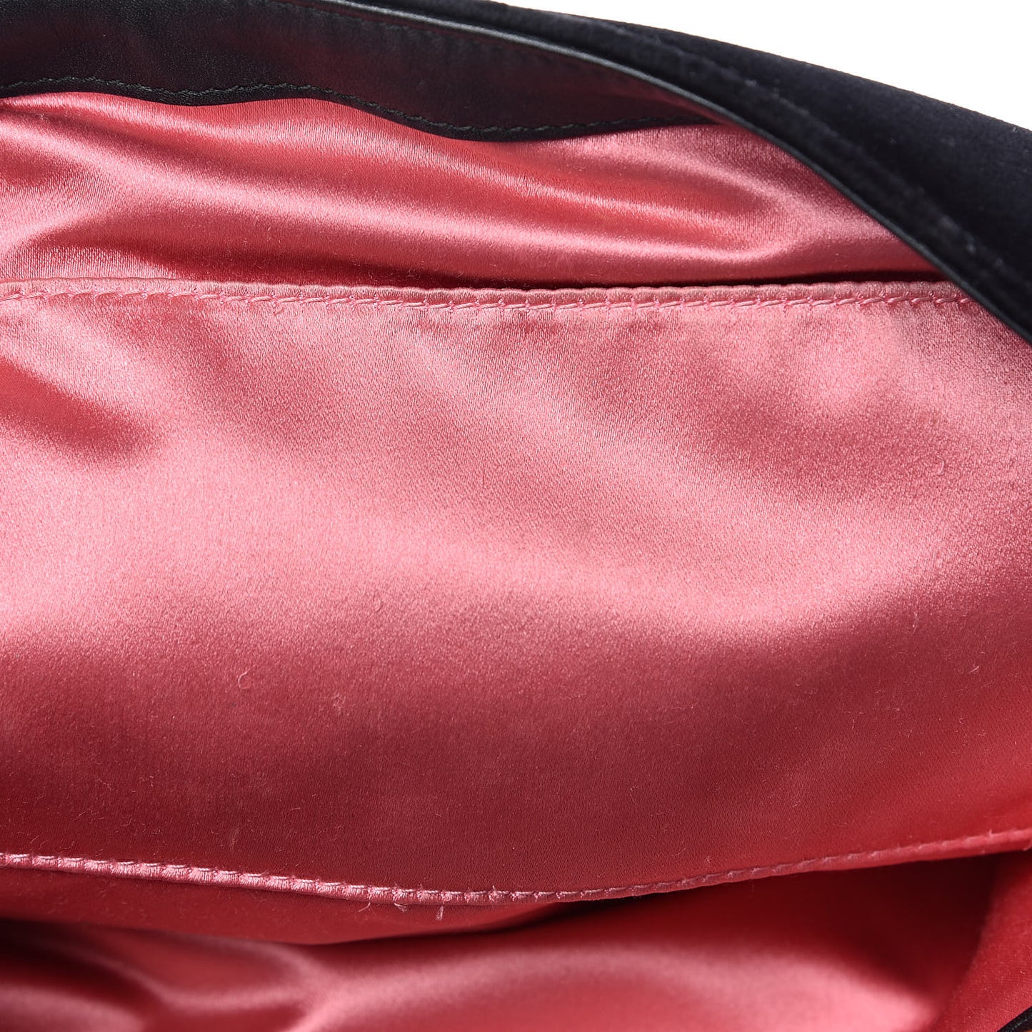 Velvet Matelasse Medium GG Marmont Shoulder Bag Black