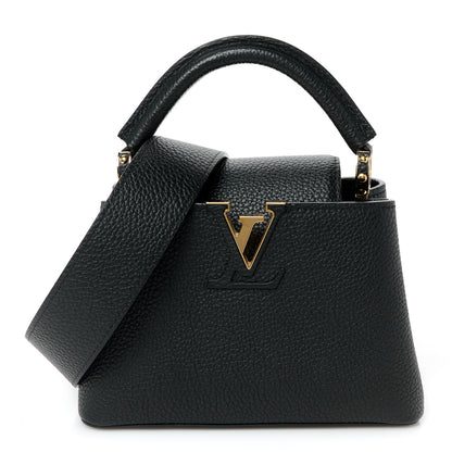 Louis Vuitton Taurillon Mini Capucines Black 1 of 8