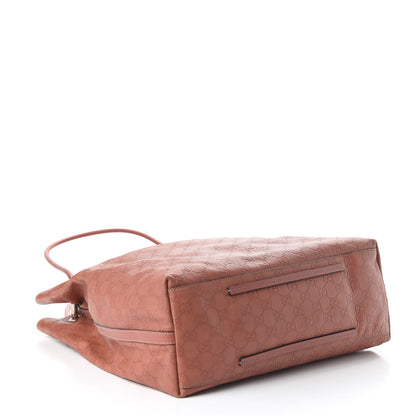 Gucci Guccissima Large Gifford Shopping Tote Soft Pink 4 of 10