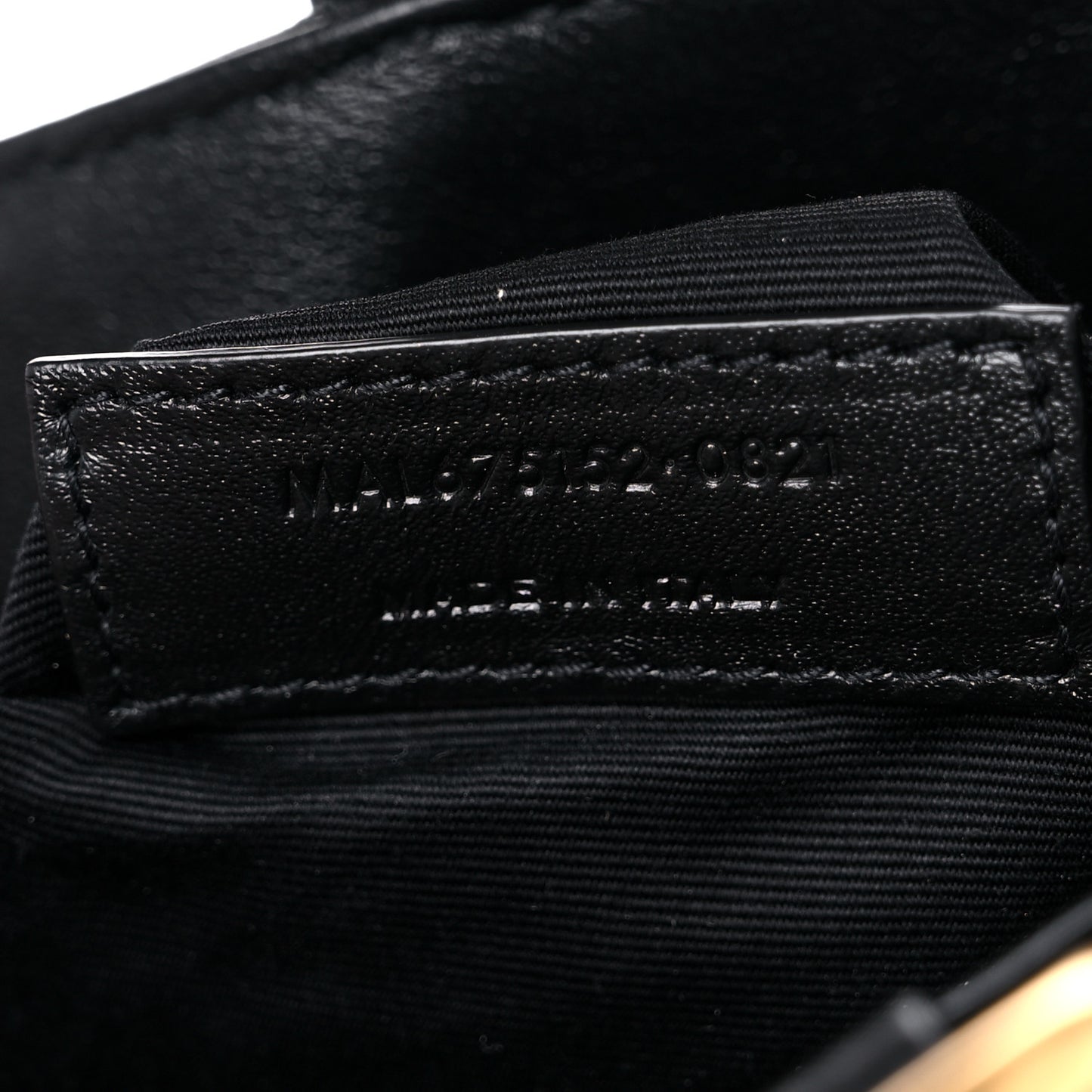 Lambskin Quilted Mini Le Maillon Bucket Bag Black