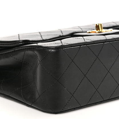 Chanel Lambskin Quilted Small Double Flap Black 9 of 10