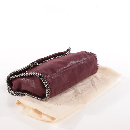 Stella McCartney Shaggy Deer Mini Falabella Shoulder Bag Plum 4 of 8