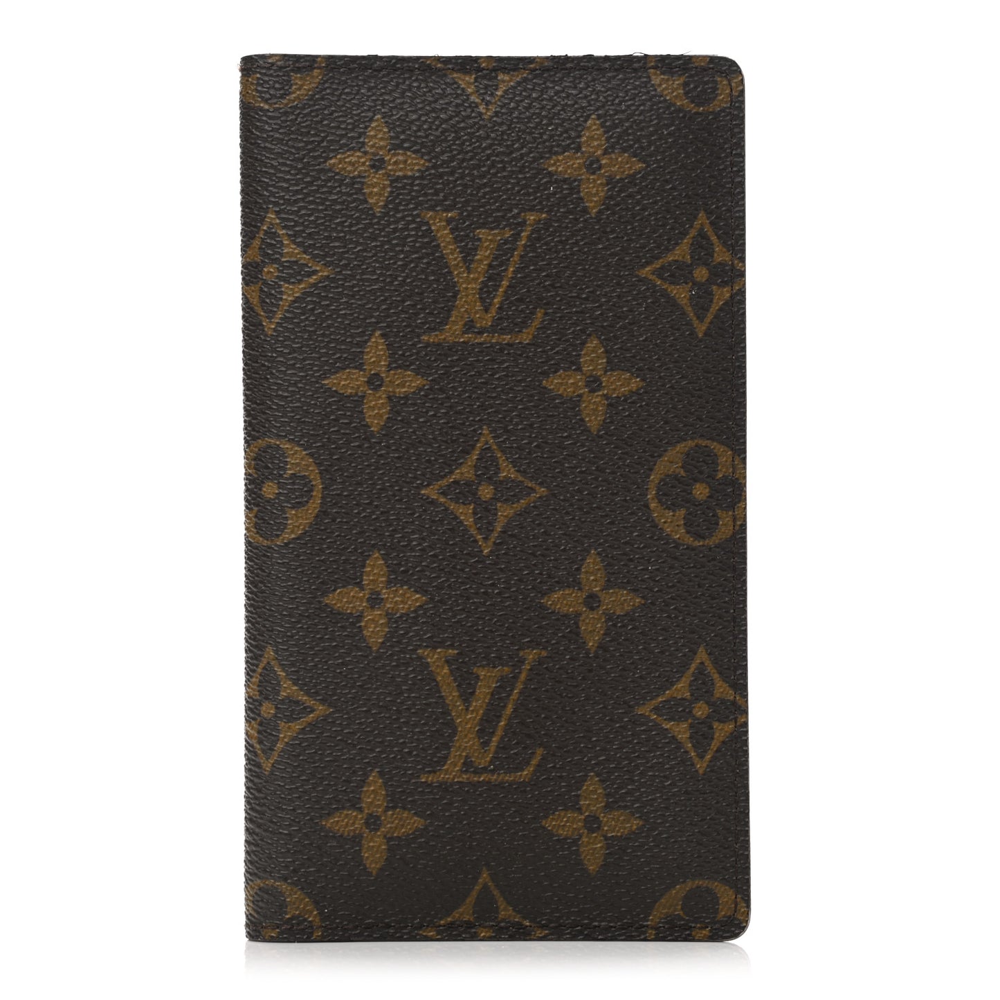 Monogram Checkbook Holder Case Wallet