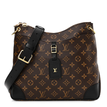 Louis Vuitton Monogram Odeon MM Black 1 of 9