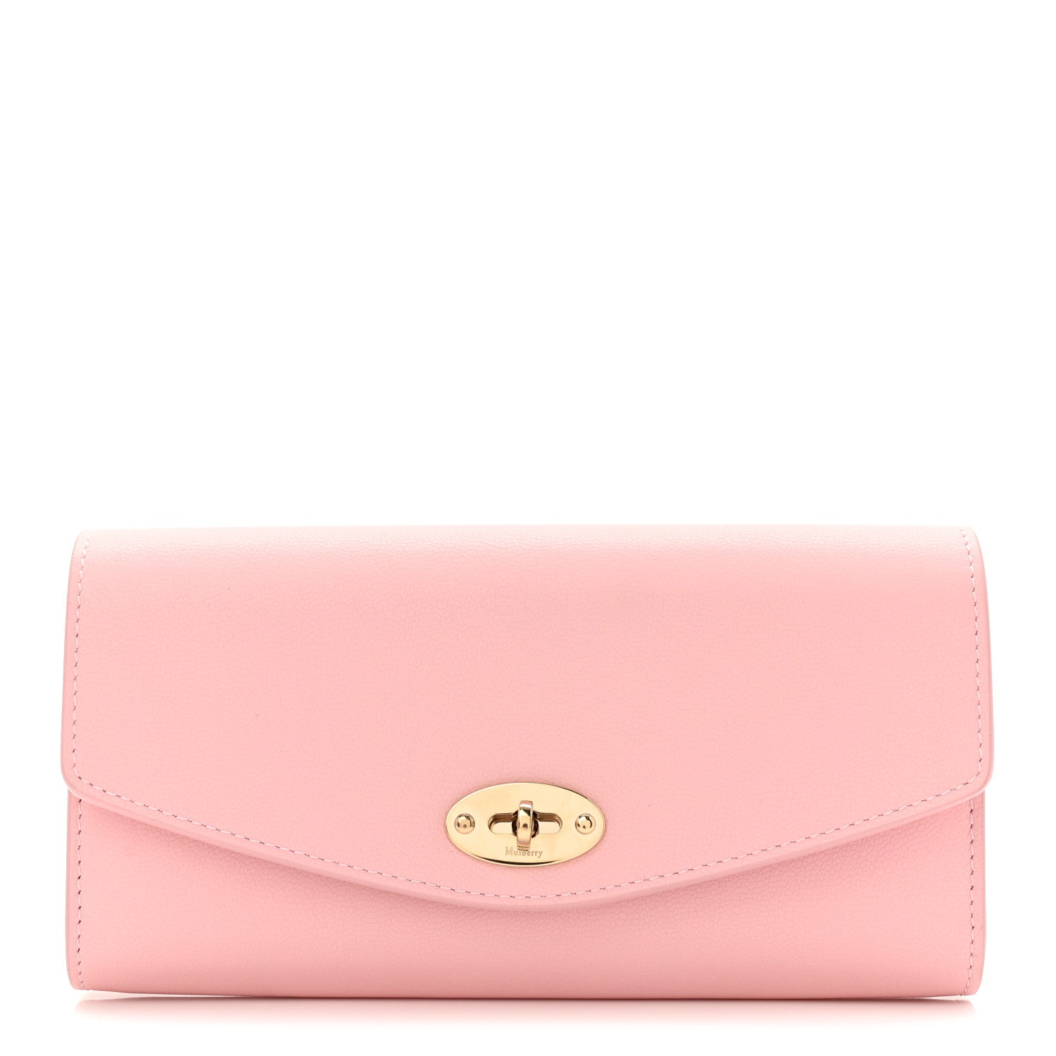 Mulberry Micro Grain Darley Wallet Powder Rose 1 of 7