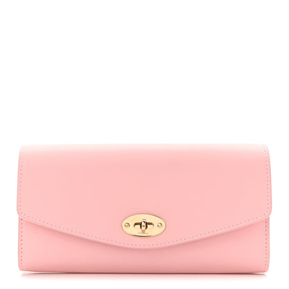 Mulberry Micro Grain Darley Wallet Powder Rose 1 of 7
