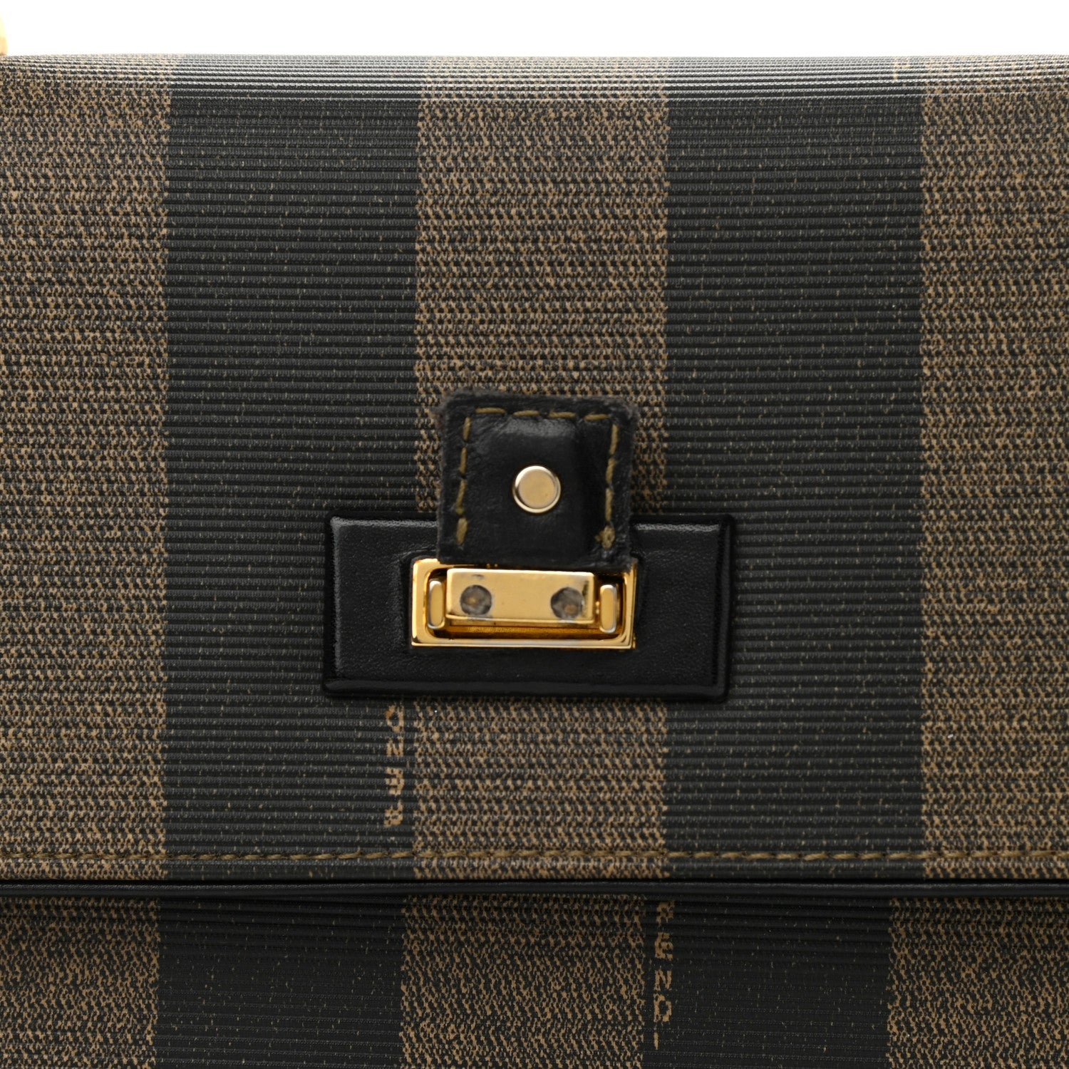 Fendi Pequin Top Handle Bag Tobacco 9 of 13