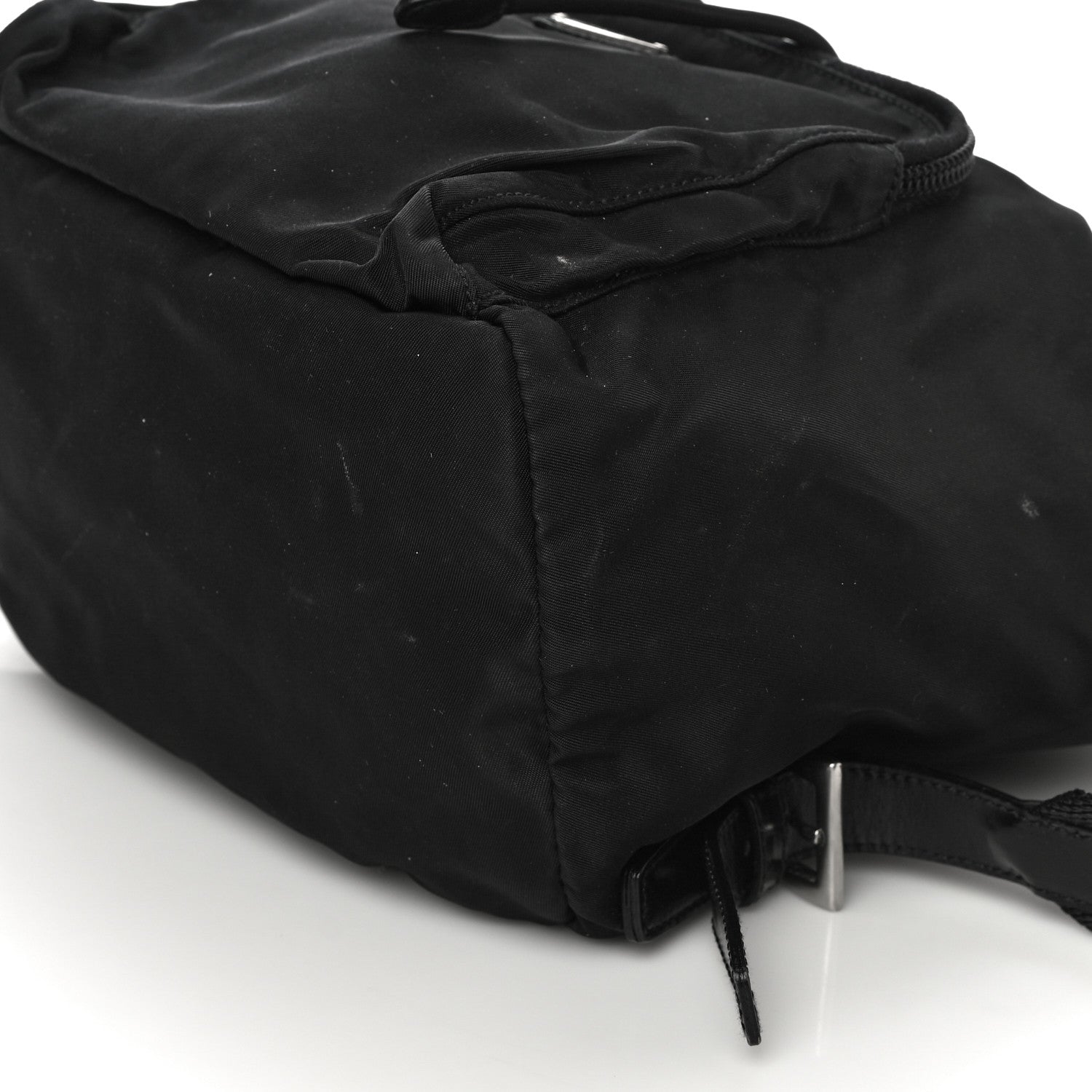 Prada Nylon Vela Mini Cinch Backpack Black 9 of 12