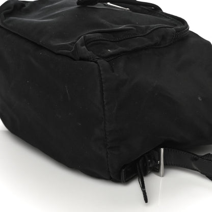 Prada Nylon Vela Mini Cinch Backpack Black 9 of 12