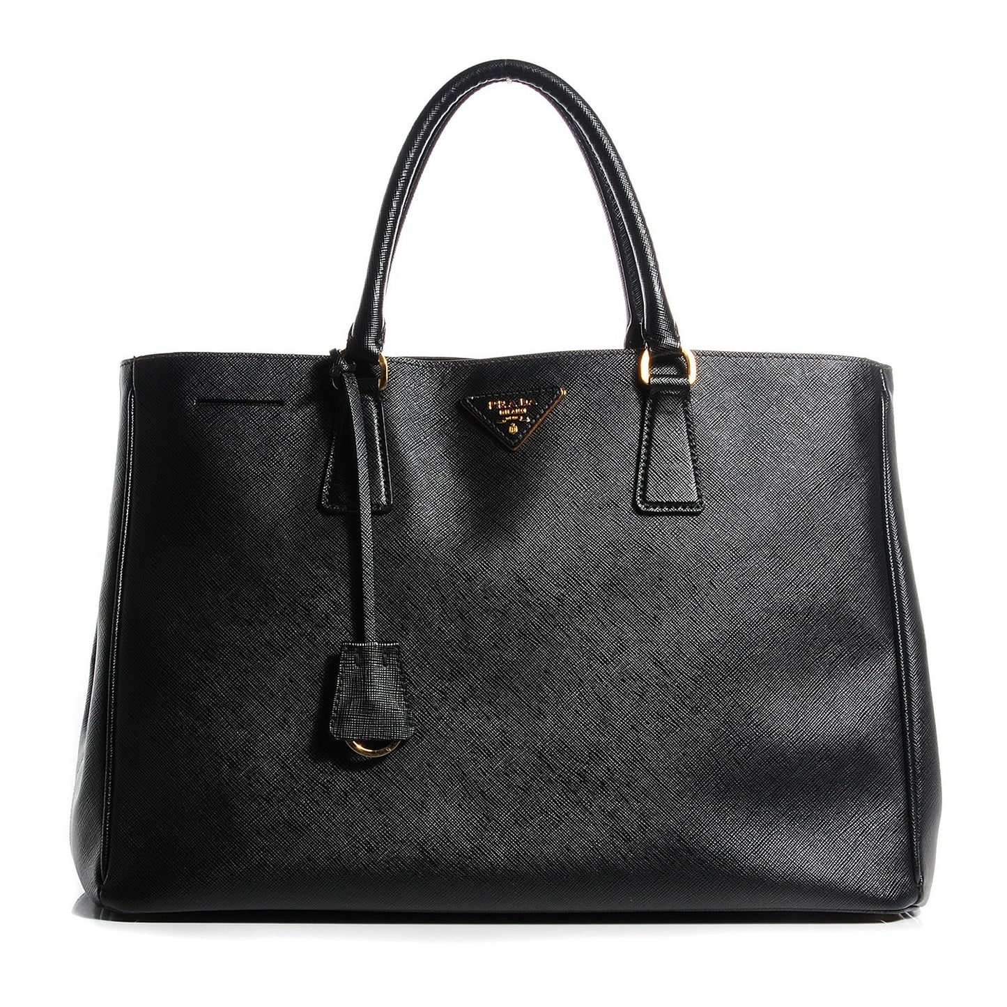 Saffiano Lux Large Tote Nero Black