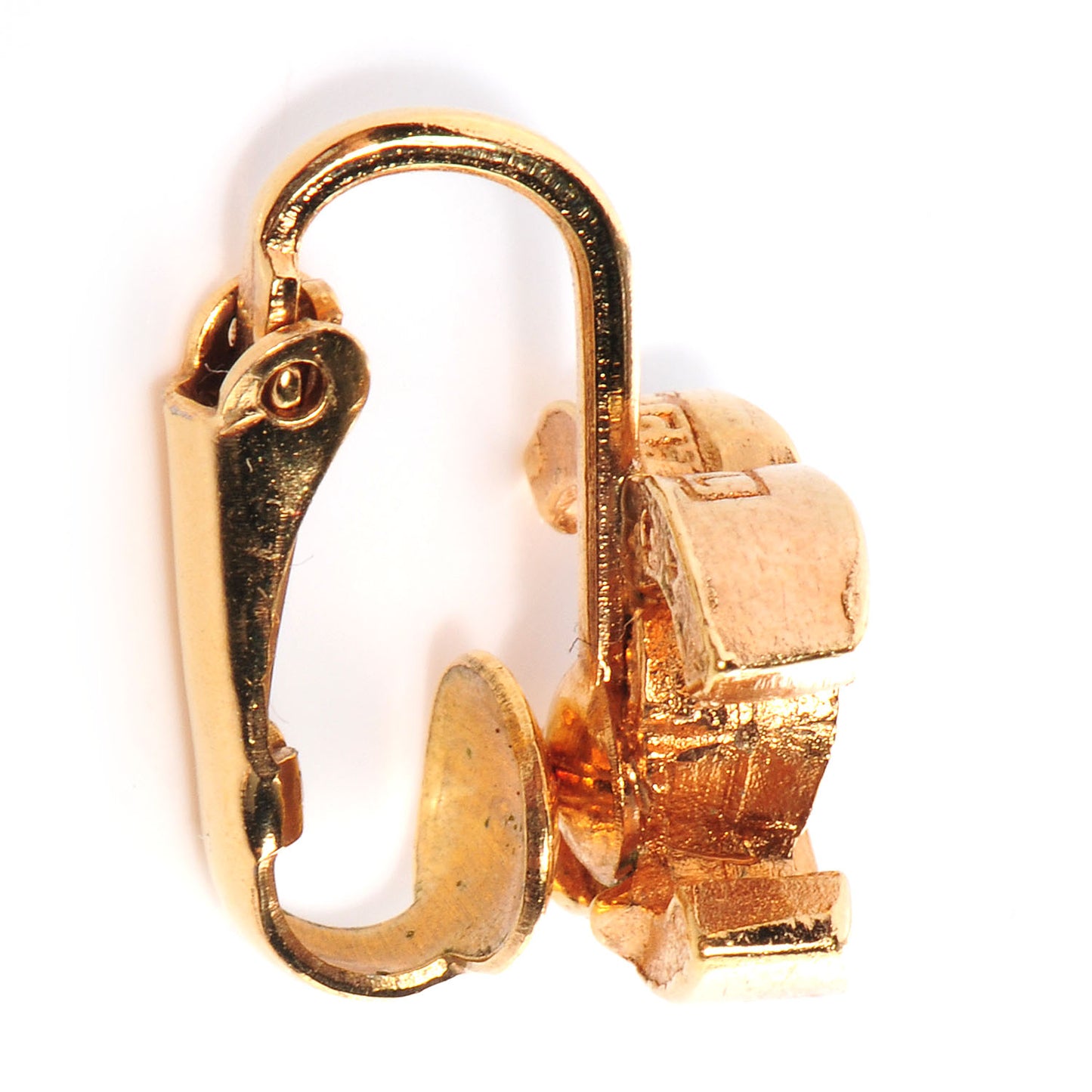CC Clip On Earrings Gold