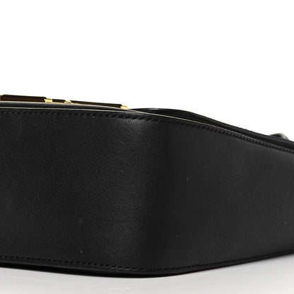 Fendi Vitello Dolce Baguette Shoulder Bag Black 6 of 9