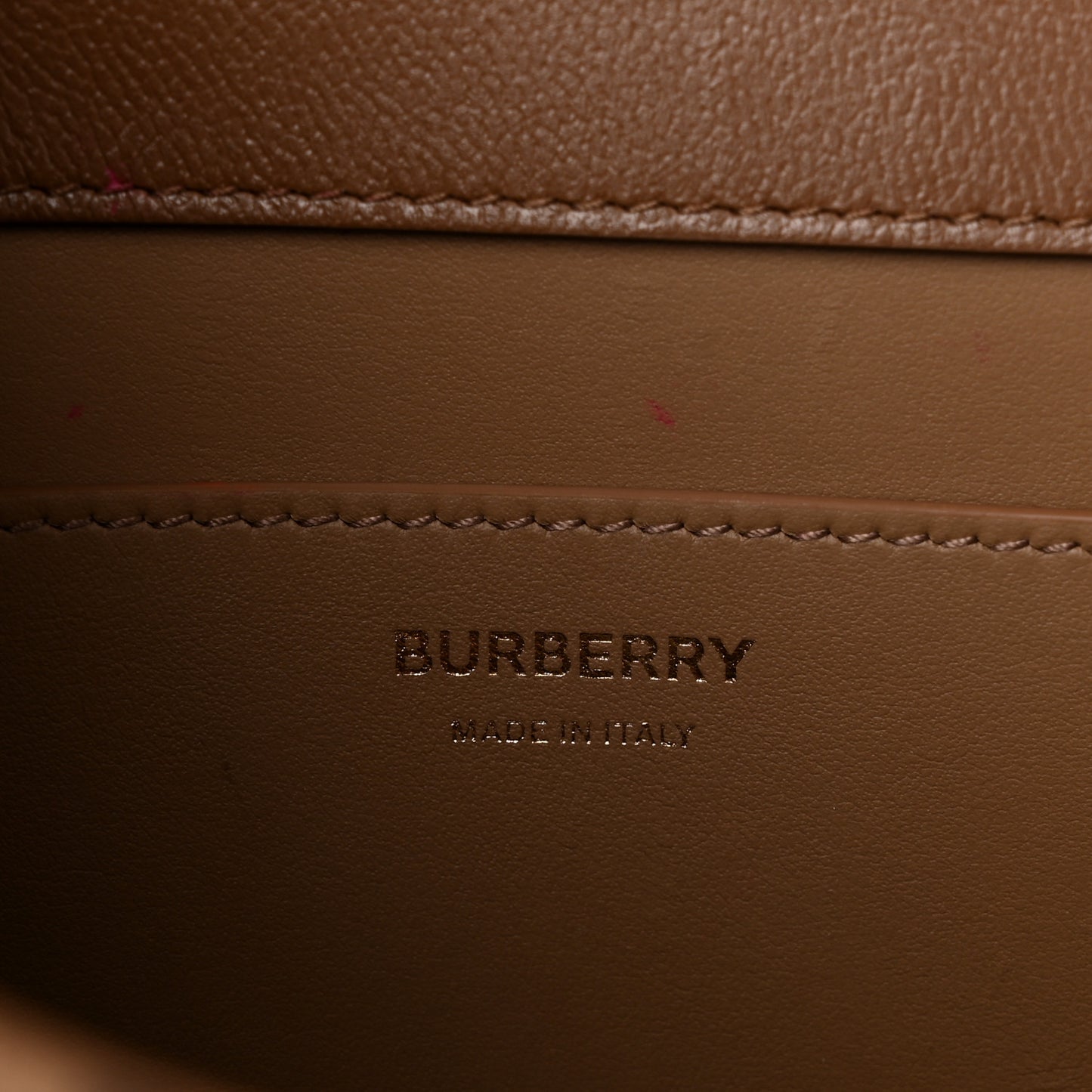 Derby Calfskin House Check Mackford Crossbody Bag Brown