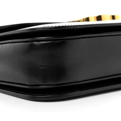 Celine Shiny Calfskin Medium Triomphe Black 9 of 12