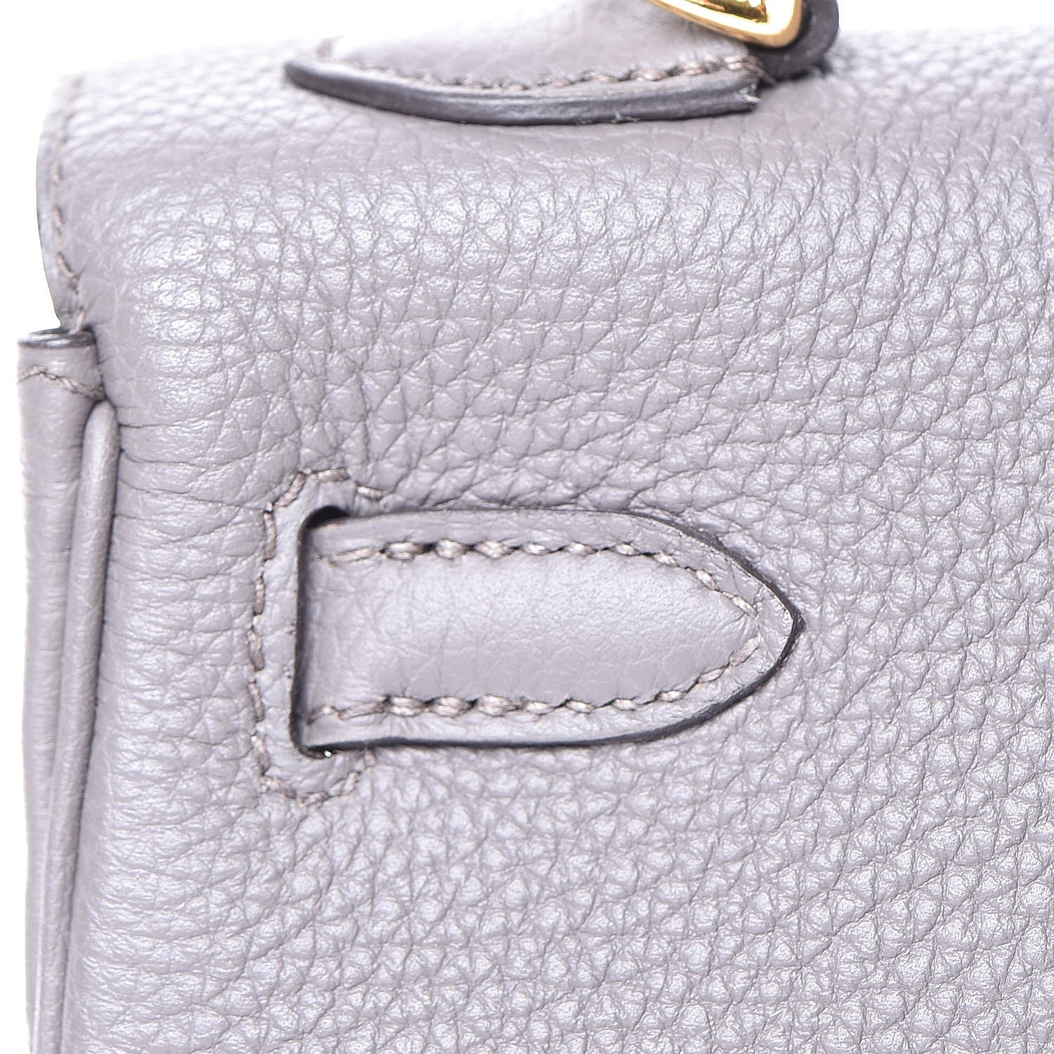 Hermes Togo Kelly Retourne 25 Etain 16 of 35
