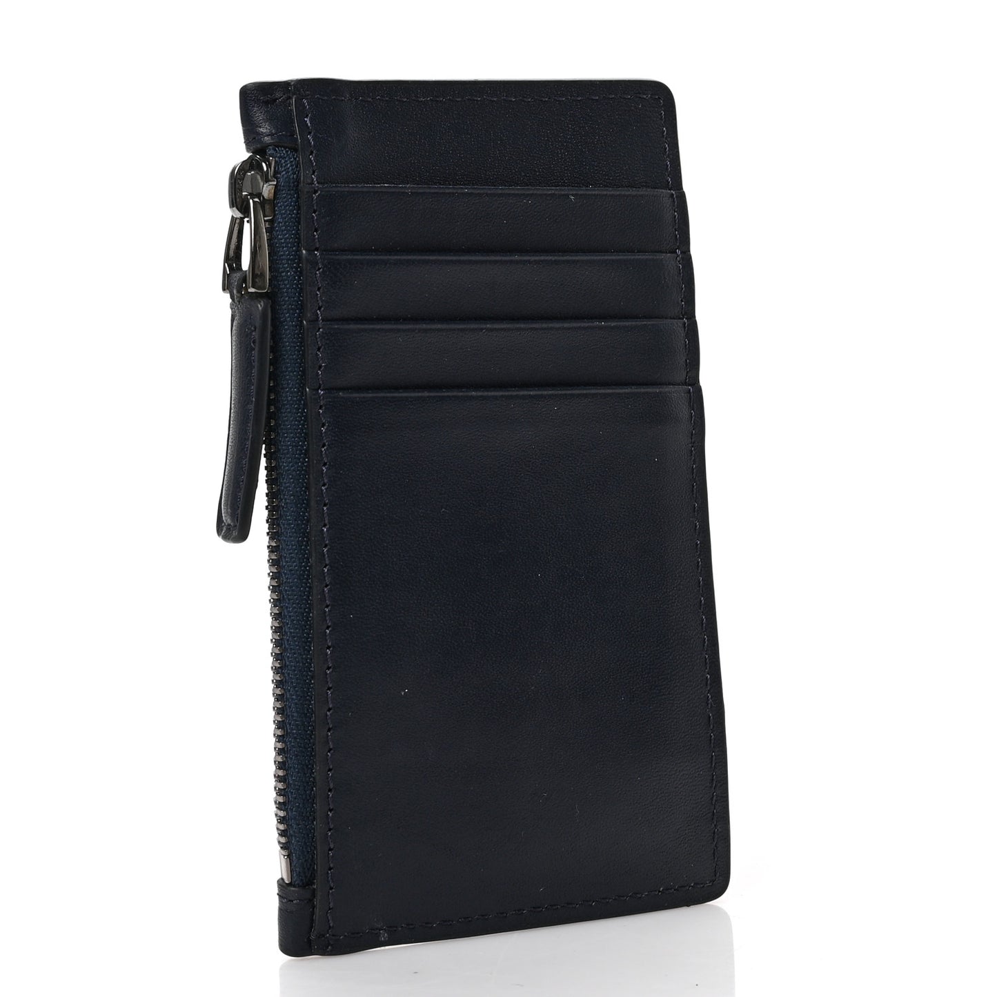 Guccissima Signature Coin Case Card Holder Blue