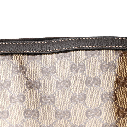 Gucci Crystal Monogram Large GG Charm Dome Satchel Dark Brown 8 of 11