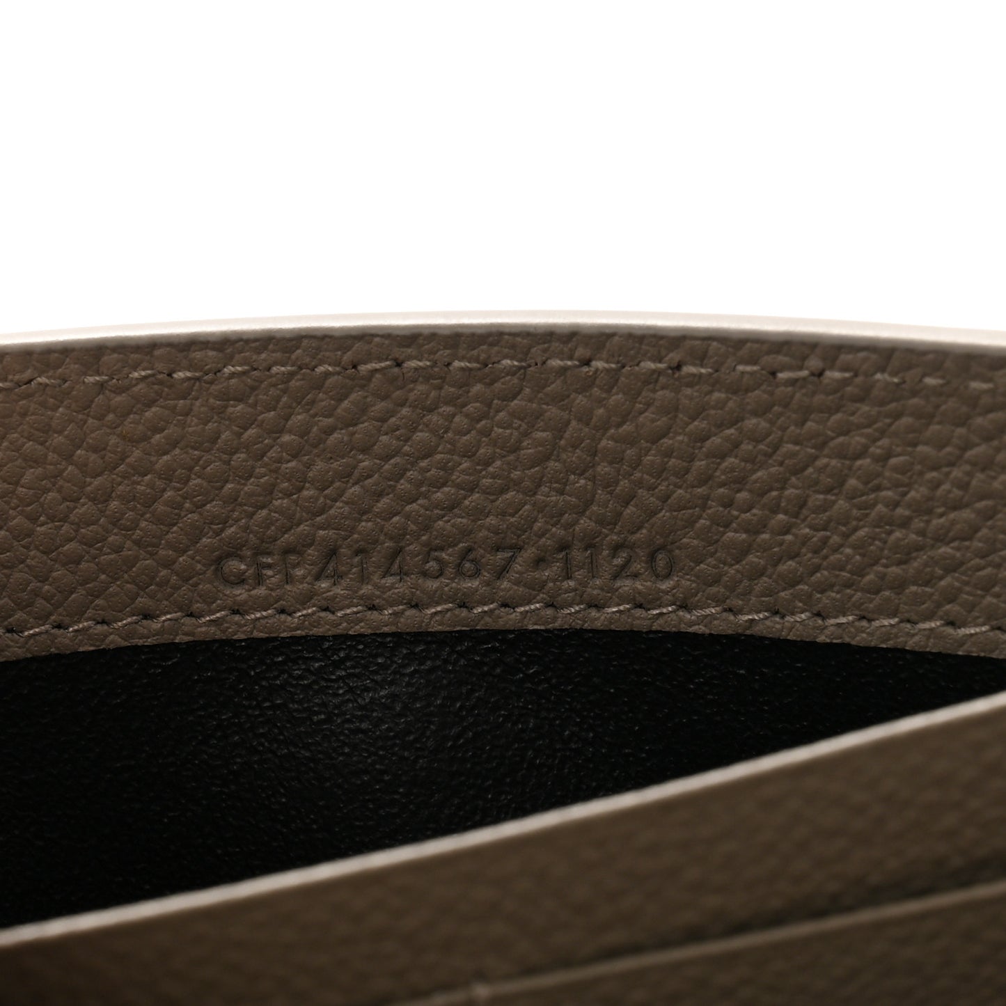 Grained Calfskin Monogram Large Flap Wallet Earth