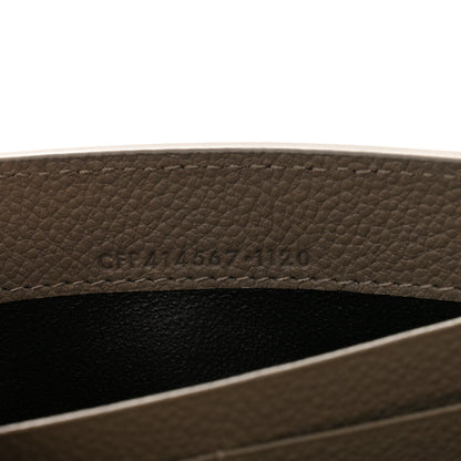 Saint Laurent Grained Calfskin Monogram Large Flap Wallet Earth 8 of 8