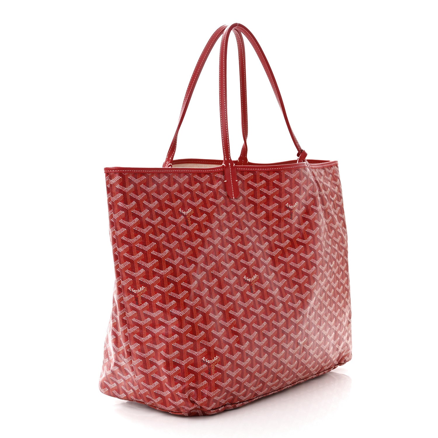 Goyard Goyardine Saint Louis GM Red 4 of 12