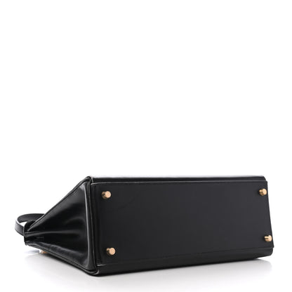 Hermes Box Kelly Retourne 32 Black 5 of 22