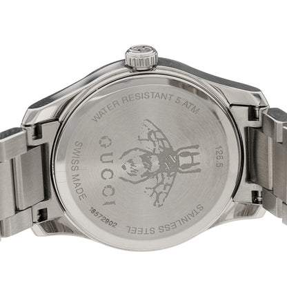 Gucci Stainless Steel Pink Mother of Pearl 27mm G-Timeless Cat Quartz Watch 4 of 5