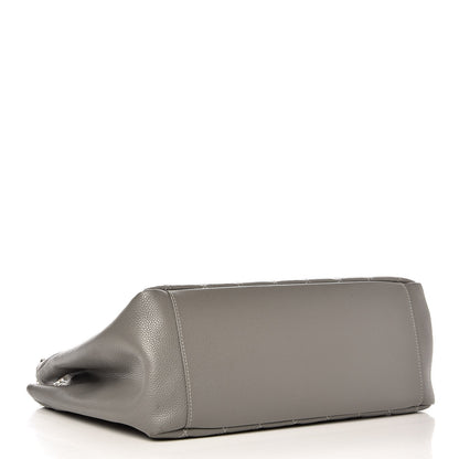 Chanel Caviar Quilted Grand Shopping Tote GST Grey 4 of 9