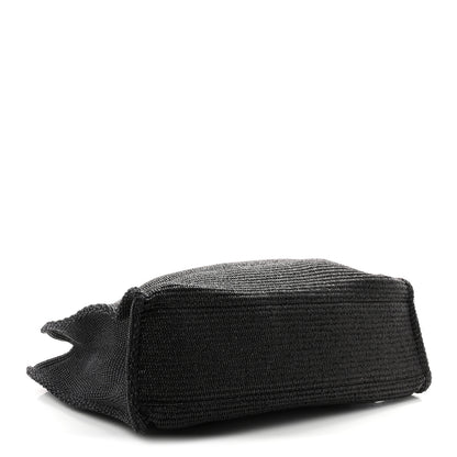 Givenchy Raffia Large G Shopping Tote Black 4 of 10