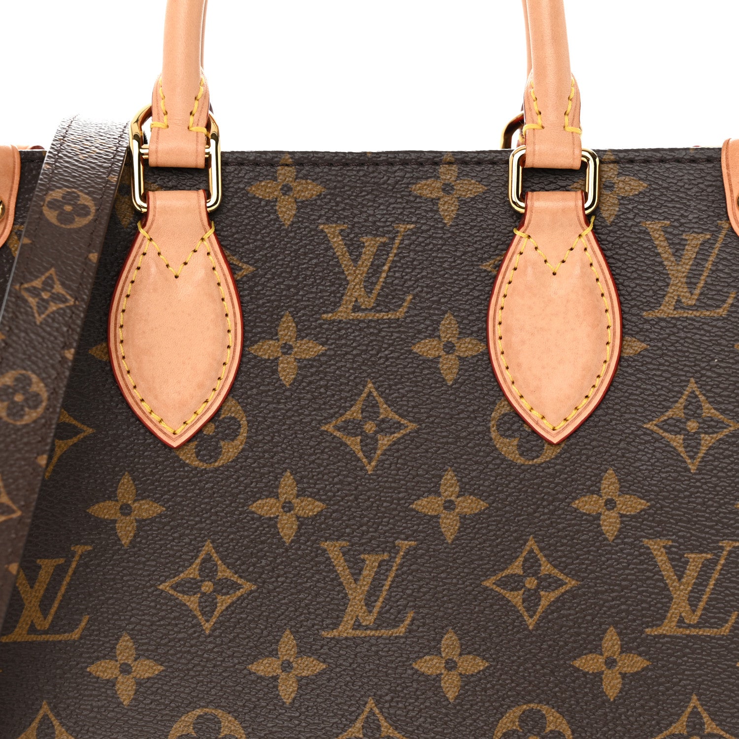Louis Vuitton Monogram Sac Plat BB 7 of 14