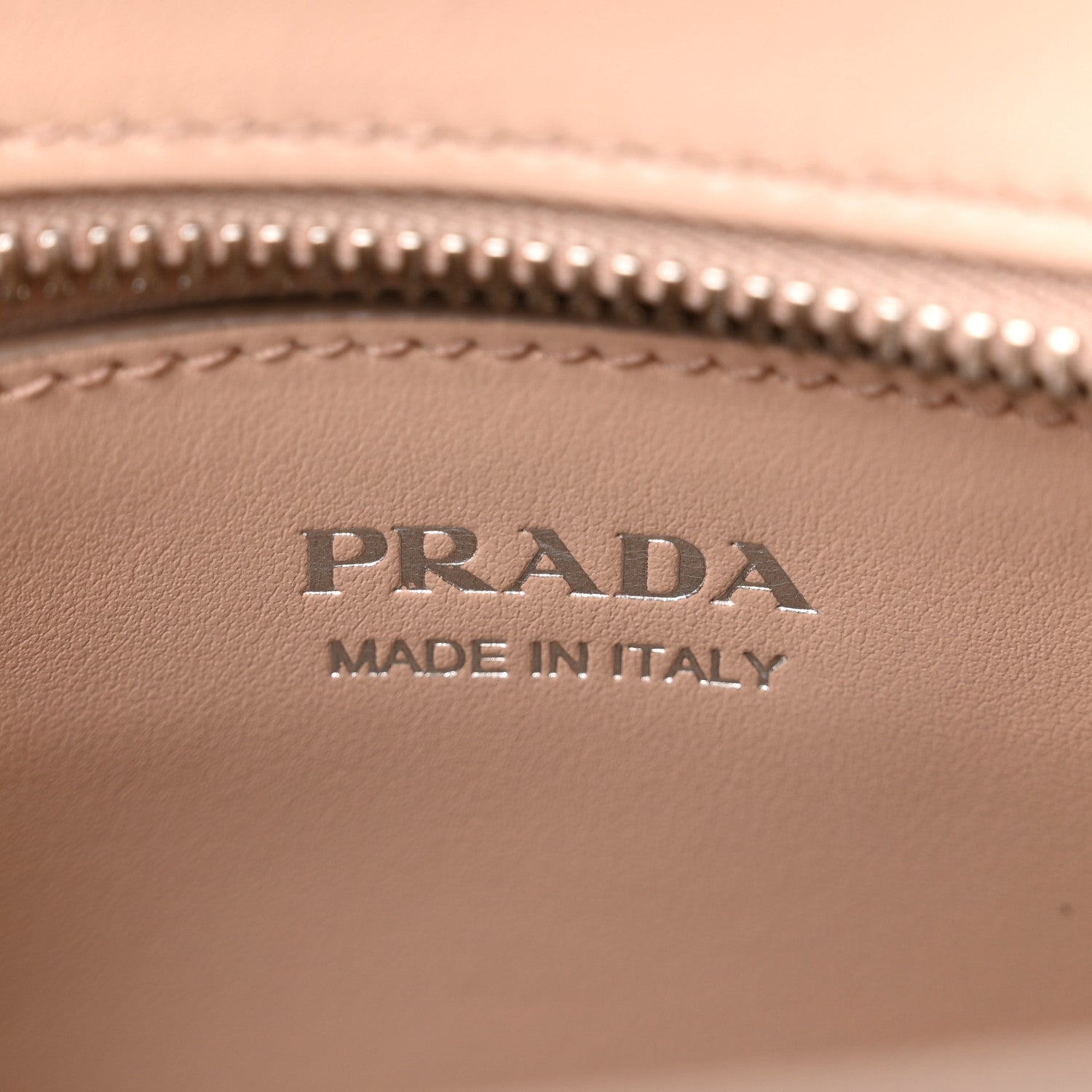 Prada Saffiano Cuir Calfskin Mini Monochrome Top Handle Tote Cipria 6 of 9
