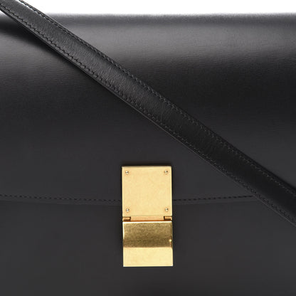 Celine Box Calfskin Medium Classic Box Flap Bag Black 10 of 10